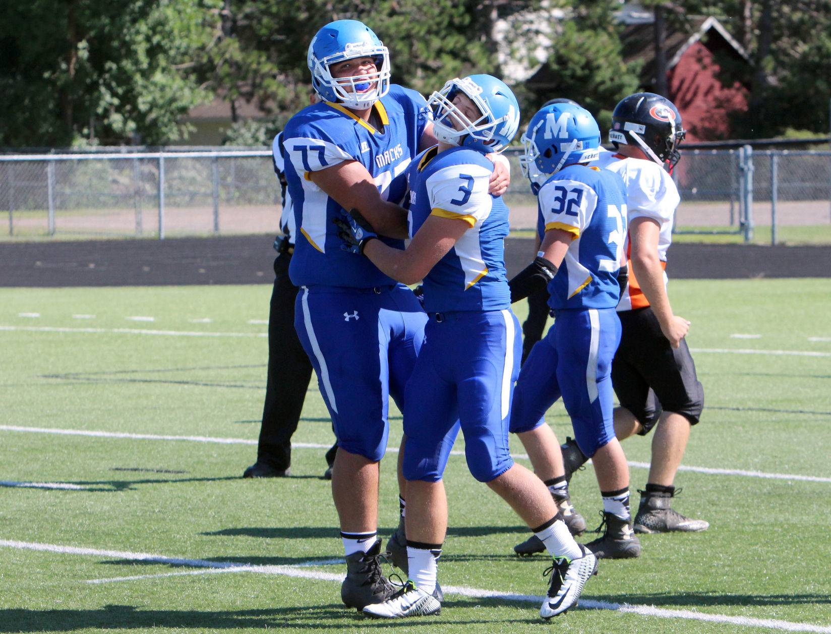 Oakfield at McDonell football 9-8-18